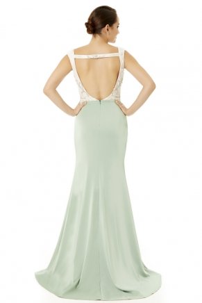 Long Open Back Small Size Sleeveless Evening Dress Y6456