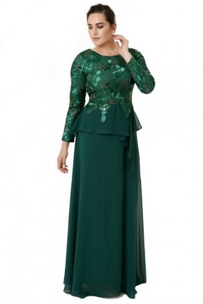 Small Sıze Long Dress Y6403