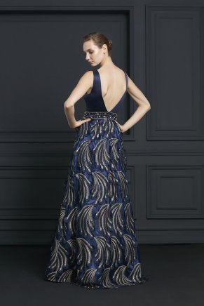 SMALL SIZE LONG EVENING DRESS Y7055