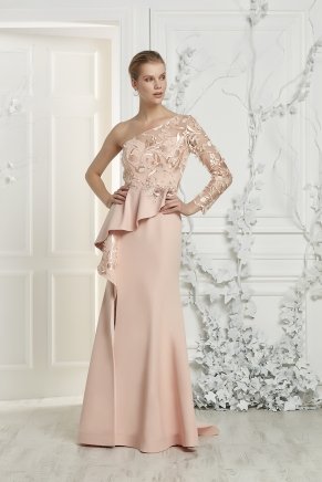 SMALL SIZE LONG EVENING DRESS Y7454