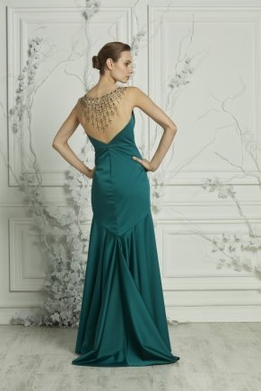 Long Small Size Crepe Evening Dress Y7097