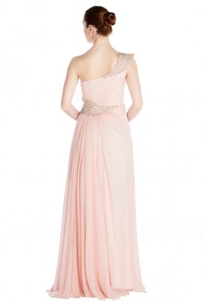 Sleeveless Small Size Long Evening Dress Y7630