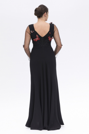 BIG SIZE LONG HAND MADE EVENING DRESS Y7198