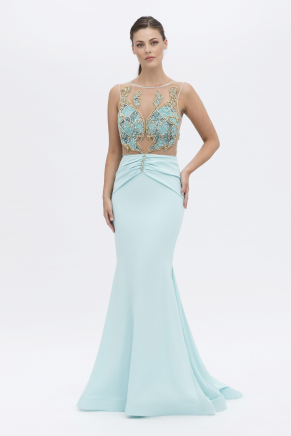 Long Small Size Evening Dress Y7615