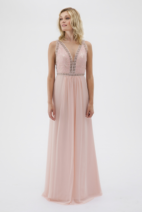 SMALL SIZE LONG EVENING DRESS Y7576