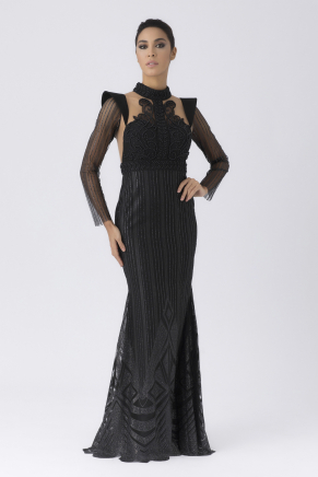 Long Small Size Evening Dress Y8313