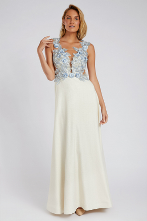 SMALL SIZE LONG EVENING DRESS Y8602