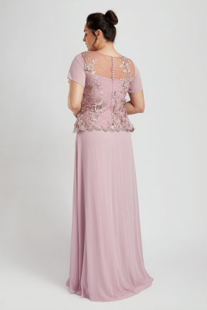 Büyük Beden Uzun Nikah Elbisesi Y8660