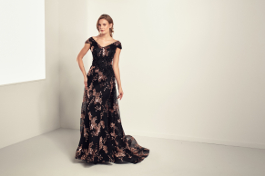 Long Small Size Evening Dress Y9562