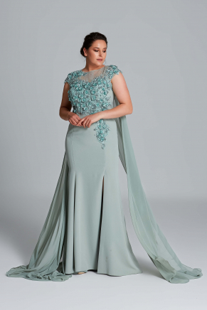 Long Big Size Evening Dress Y9154