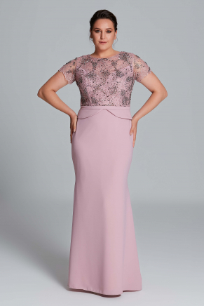 Long Big Size Evening Dress Y9143