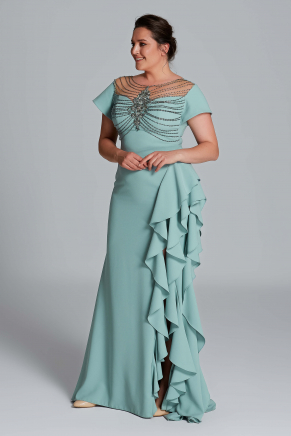 Long Big Size Evening Dress Y9149