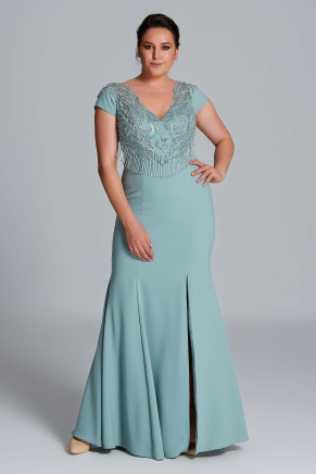 Long Big Size Evening Dress Y9121