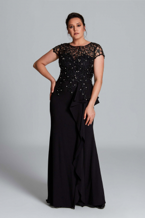 Long Big Size Evening Dress Y9120