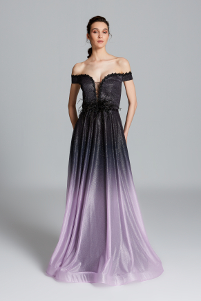 Small Size Long Evening Dress Y9240
