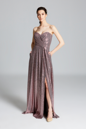 Small Size Long Evening Dress Y9278